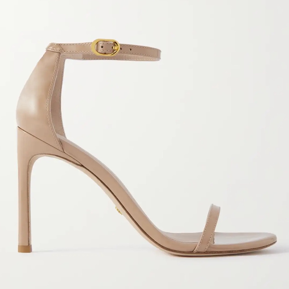 Stuart Weitzman Nudistsong Beige Sandals - Size 9 - Great Condition - Picture 2 of 9